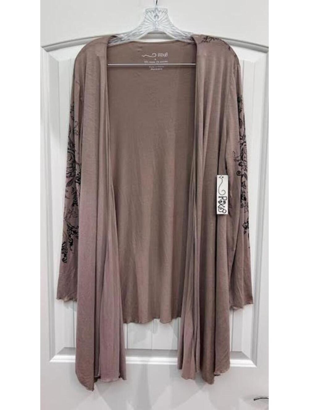 ✨ NWT RXB Scroll Cardigan Putty — NWT